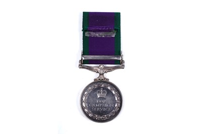 Lot 73 - Queen Elizabeth II General Service Medal with Northern Ireland clasp