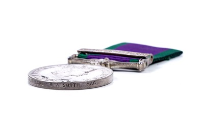 Lot 73 - Queen Elizabeth II General Service Medal with Northern Ireland clasp