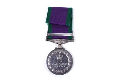 Lot 75 - Queen Elizabeth II General Service Medal with Northern Ireland clasp