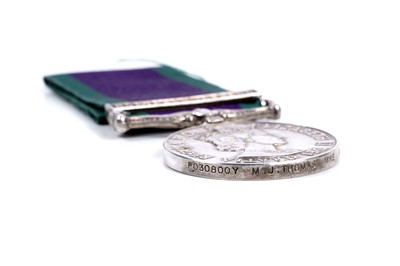 Lot 76 - Queen Elizabeth II General Service Medal with Northern Ireland clasp