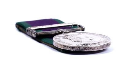 Lot 77 - Queen Elizabeth II General Service Medal with Northern Ireland clasp
