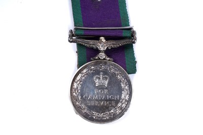 Lot 77 - Queen Elizabeth II General Service Medal with Northern Ireland clasp