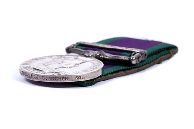 Lot 77 - Queen Elizabeth II General Service Medal with Northern Ireland clasp