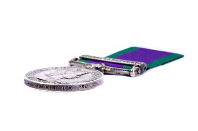 Lot 78 - Queen Elizabeth II General Service Medal with Northern Ireland clasp