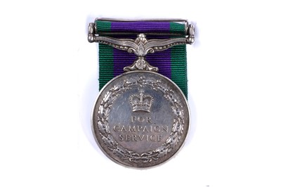 Lot 78 - Queen Elizabeth II General Service Medal with Northern Ireland clasp