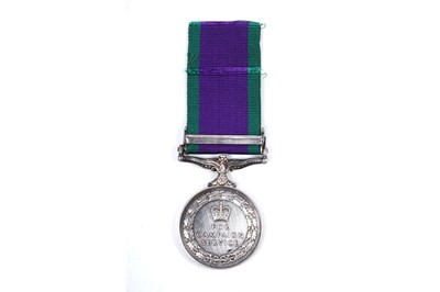 Lot 79 - Queen Elizabeth II General Service Medal with Northern Ireland clasp