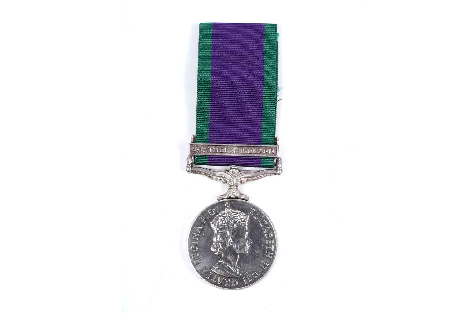 Lot 81 - Queen Elizabeth II General Service Medal with Northern Ireland clasp