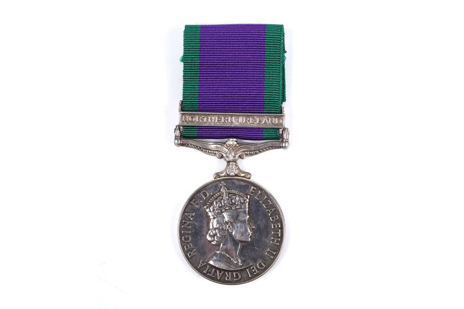 Lot 82 - Queen Elizabeth II General Service Medal with Northern Ireland clasp