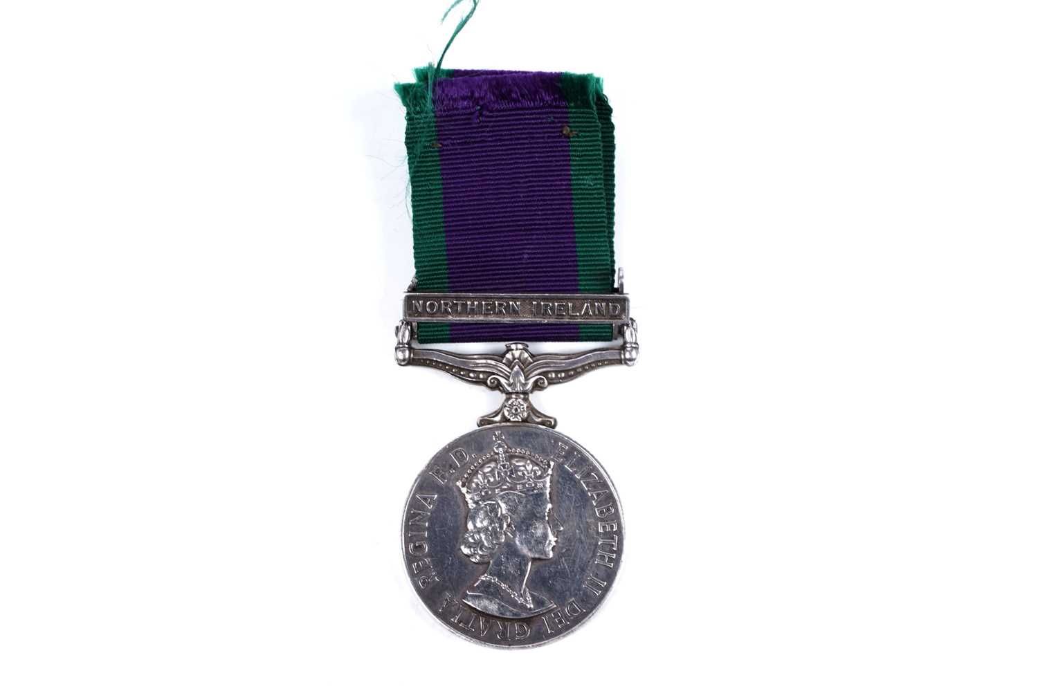 Lot 83 - Queen Elizabeth II General Service Medal with Northern Ireland clasp