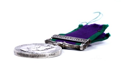Lot 83 - Queen Elizabeth II General Service Medal with Northern Ireland clasp