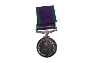 Lot 84 - Queen Elizabeth II General Service Medal with Northern Ireland clasp