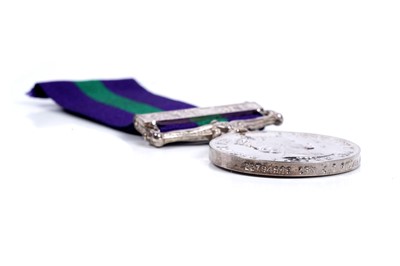 Lot 85 - Queen Elizabeth II General Service Medal with Canal Zone clasp