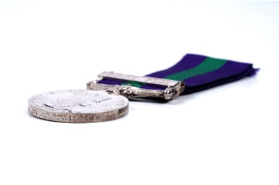 Lot 85 - Queen Elizabeth II General Service Medal with Canal Zone clasp
