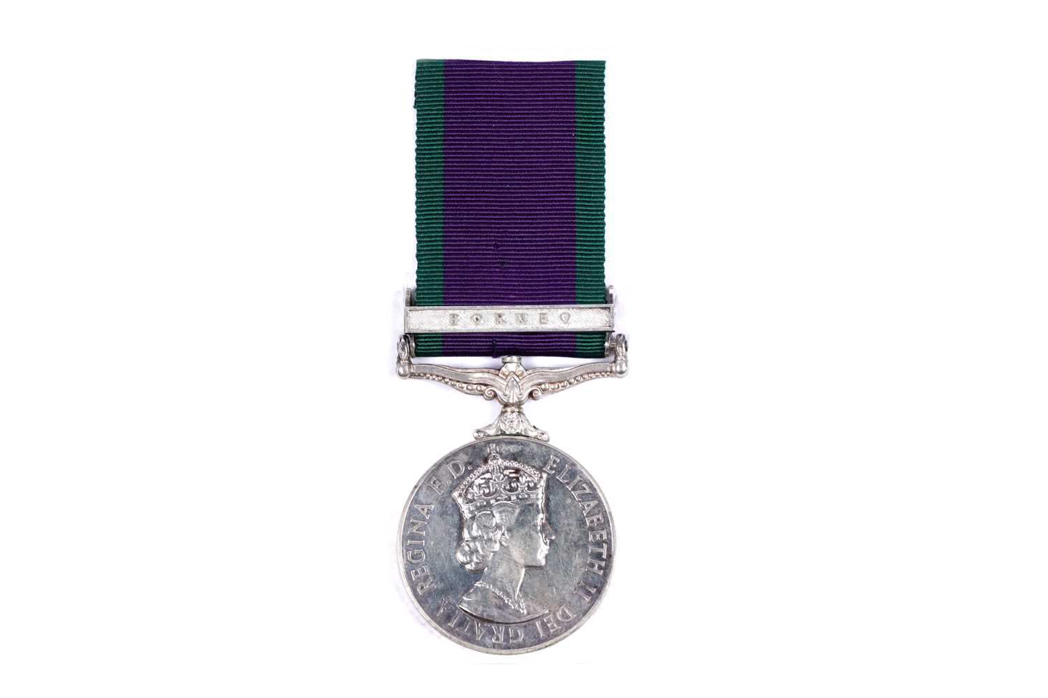 Lot 88 - Queen Elizabeth II General Service Medal with Borneo clasp