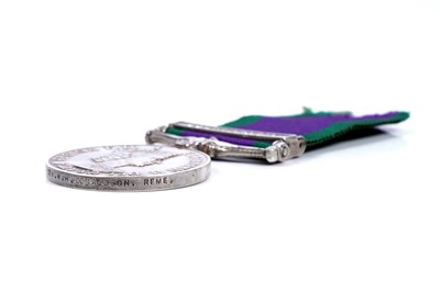 Lot 89 - Queen Elizabeth II General Service Medal with South Arabia clasp