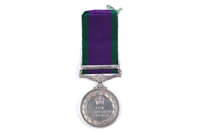 Lot 89 - Queen Elizabeth II General Service Medal with South Arabia clasp