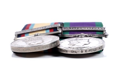 Lot 91 - A pair of Elizabeth II general service medals