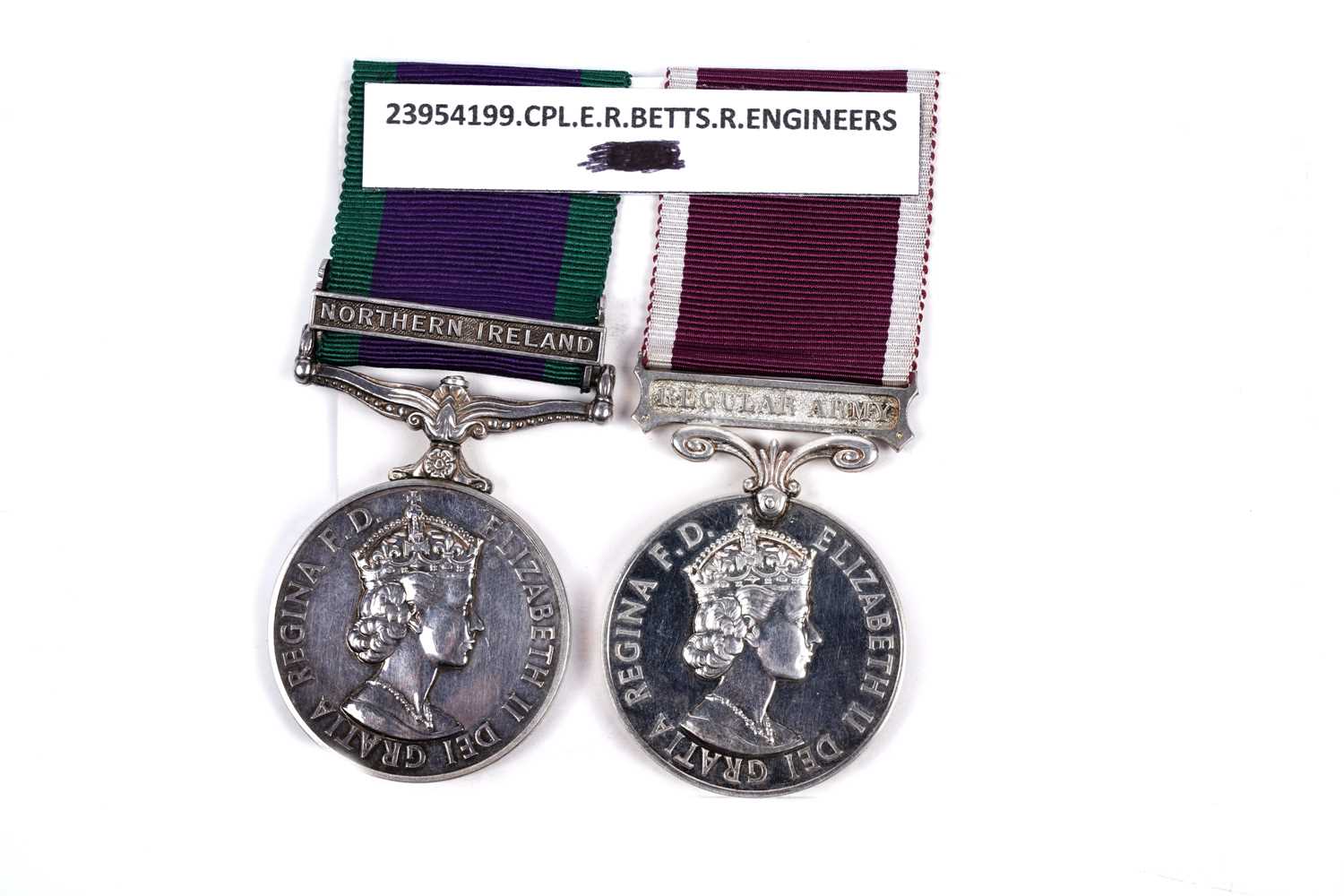 Lot 92 - A pair of Elizabeth II medals