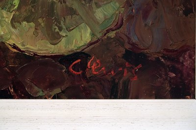 Lot 96 - C. Lewis (Chen Tai-yu) - Koi Carp | oil
