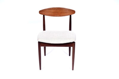 Lot 17 - Ib Kofod-Larsen for G Plan Danish: a set of six teak dining chairs