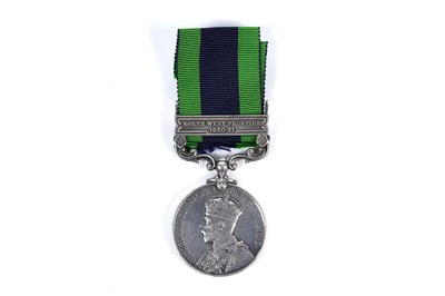 Lot 44 - George V India Genera Service Medal; and two Second World War India Service Medals