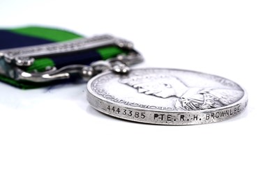 Lot 44 - George V India Genera Service Medal; and two Second World War India Service Medals