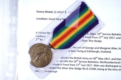 Lot 48 - First World War single Victory Medal to various recipients
