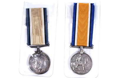 Lot 49 - First World War British war medals, various recipients