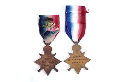 Lot 50 - First World War single medals