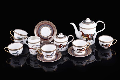 Lot 49 - A Hermes 'Cheval D'Orient' tea service
