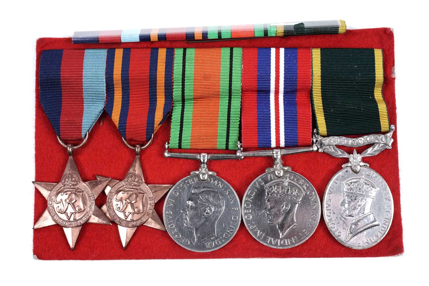 Lot 94 - A group of Second World War and later medals