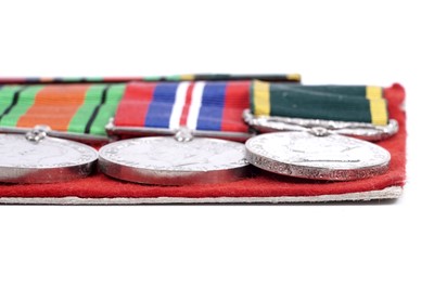 Lot 94 - A group of Second World War and later medals