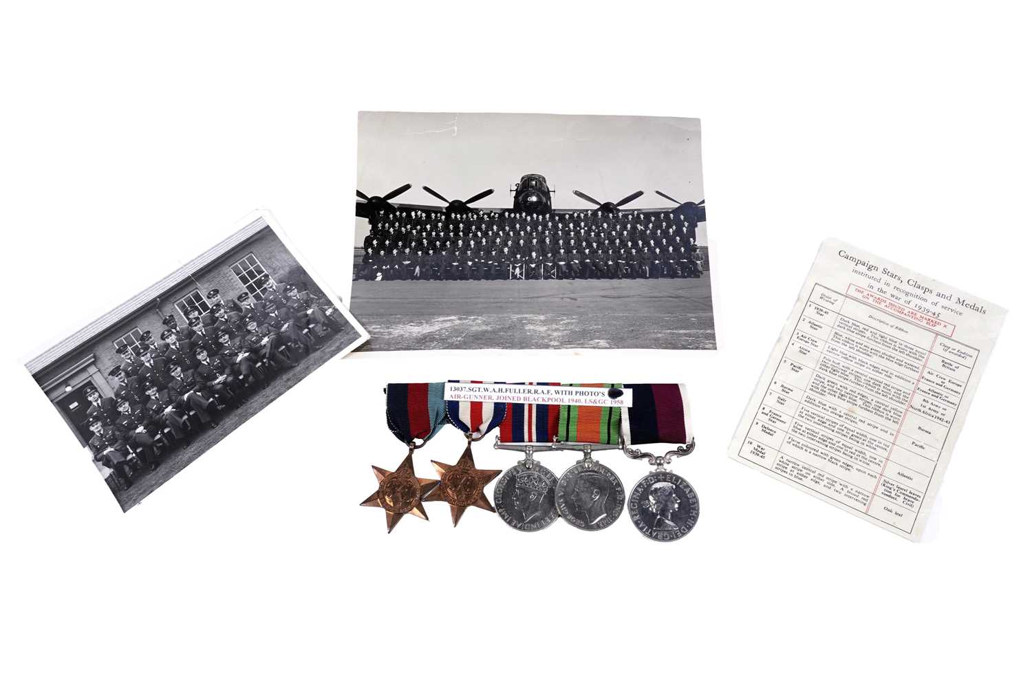 Lot 97 - Second World War RAF long service medal group