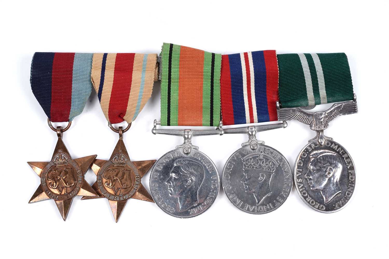 Lot 98 - A Second World War efficiency award group