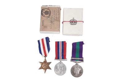 Lot 100 - Second World War and later medals