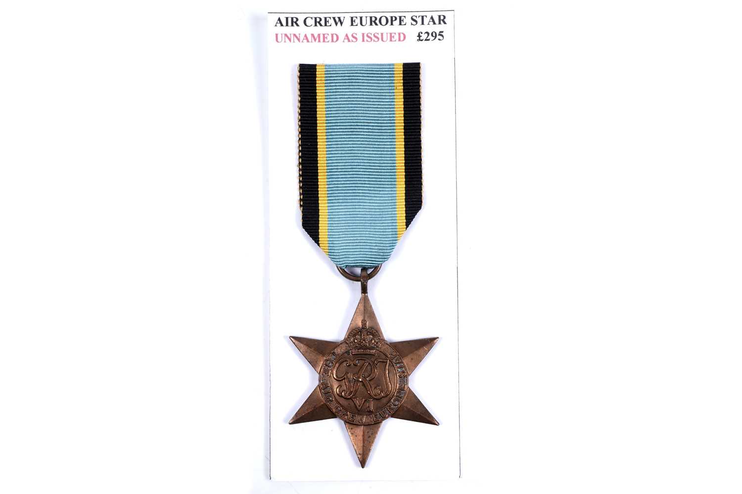 Lot 102 - A Second World War Air Crew Europe Star