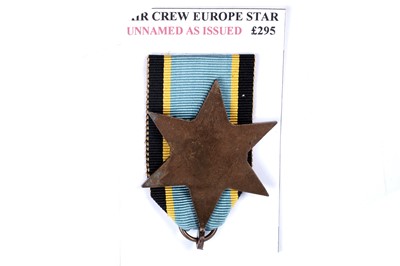 Lot 102 - A Second World War Air Crew Europe Star