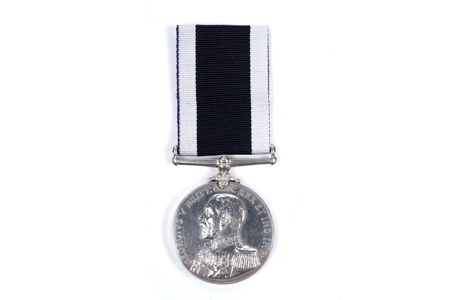 Lot 103 - A George V Royal Navy Long Service and Good Conduct medal