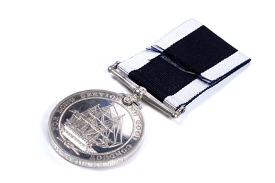 Lot 103 - A George V Royal Navy Long Service and Good Conduct medal