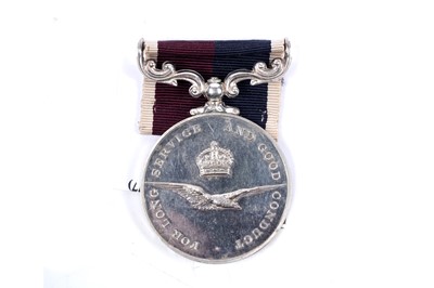 Lot 105 - Three Elizabeth II RAF Long Service & Good Conduct Medals
