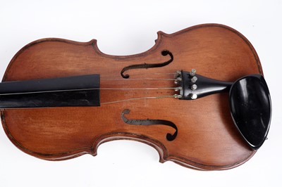 Lot 42 - A violin by Hamilton Doyles Sunderland
