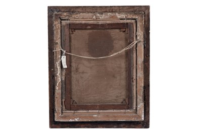 Lot 318 - Fredrick Bates - Portrait of a girl with a blackboard | oil