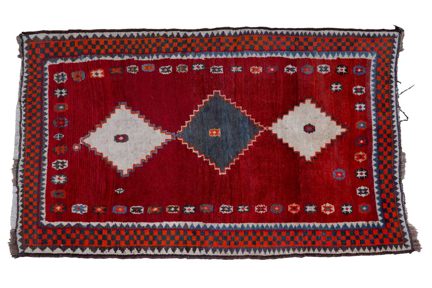 Lot 78 - A modern Kilim-style rug
