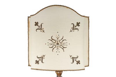 Lot 495 - A 19th Century Italian giltwood and gesso torchiere