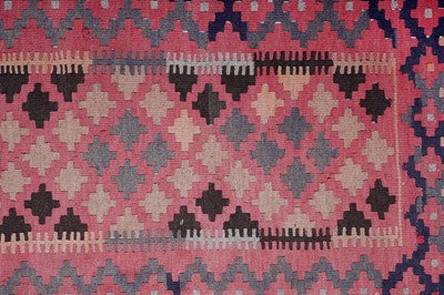Lot 79 - An Afghan Kilim-style runner