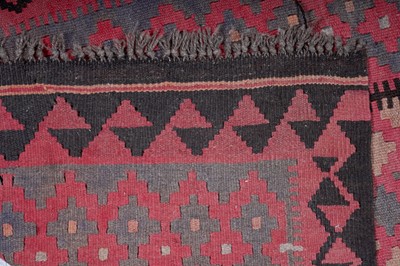 Lot 79 - An Afghan Kilim-style runner