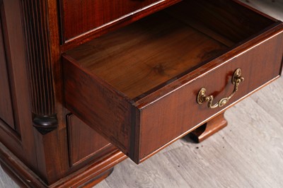 Lot 17 - A Georgian style partners desk