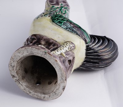 Lot 304 - A pair of Chinese cockerels
