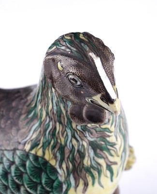 Lot 304 - A pair of Chinese cockerels