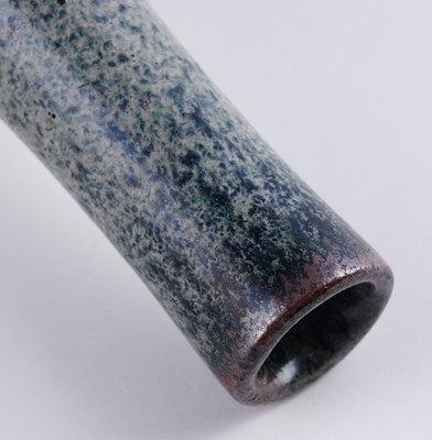 Lot 305 - A Celadon stand; and a bottle vase